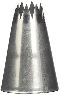 De Buyer 2112.25N Douille Cannelée F8 avec 8 Dents sans Soudure Inox 5,3 cm
