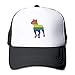 Produktbild Patriotische Pitbull LGBT-Flaggen Unisex Cap Adjustabel Hat Plain Baseball Hip Top Cap