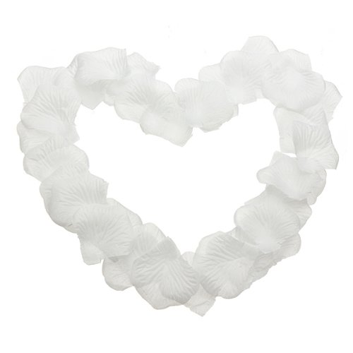 Book's Cover of1000 Pétales de Rose en Soie pour Mariage Couleur blanc1000 white petals