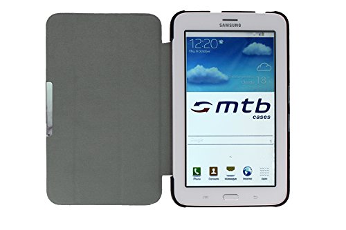 SmartCase / Cover für Samsung Galaxy Tab 3 Lite 7″ T110/T111 + Display-Schutzfolie + Stylus – Schwarz - 6