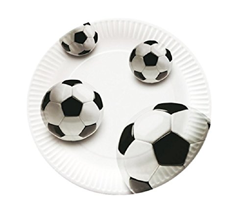 Partyset 40-teilig * Soccer * 10 Teller / 10 Becher / 20 Servietten - 2