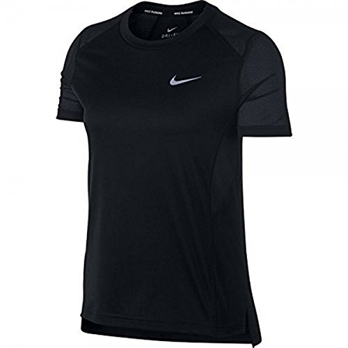 Nike Damen D-T-Shirt Miler SS V-Neck