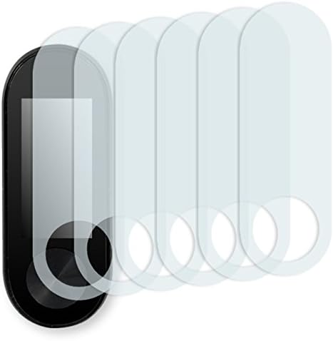 GOLEBO 6x Anti-Glare screen protector for Xiaomi Mi Band 2 (Anti-Reflex, Air pocket free application, Easy to remove)