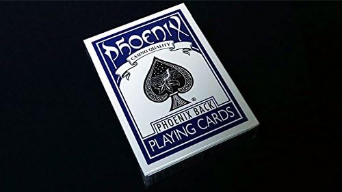 Phoenix Deck (Blue) by Card-Shark, Great Gift For Card Collectors