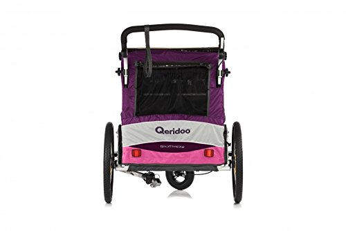 QERIDOO Kinderfahrradanhänger Sportrex2 Transportwagen Handwagen - 3