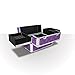 Roo Beauty Tanzania Beauty Trolley Hairdressing Case, Manicure And Nail Case In Imperial Purple