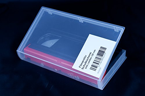 VHS Video-Kassetten Hülle, Buchhülle transparent, transparent (20 Stück) - 3