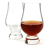 Glencairn Whiskey-Glas Kristall, 2 Stück Geschenk-Set, farblos - 2