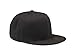 Produktbild rocks-lane Kleidung EC32 New 6 Panel Snapback Flat Peak Cap Baseballcap schwarz