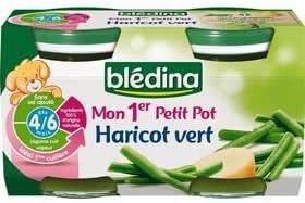 Bledina Mon Premier Petit Pot Haricot Vert 2x130g Des 4 6 Mois For Multi Item Order Extra Postage Cost Will Be Reimbursed Amazon Co Uk Baby Products