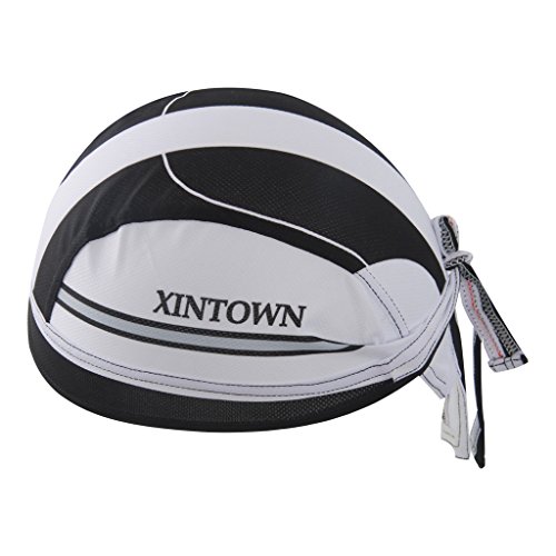 GWELL Bandana Cap Atmungsaktiv Kopftuch Bikertuch UV Schutz Fahrrad Erwachsene Radsport - 3