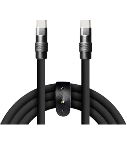 Chubbycable Couple Chubby 2-Pack 120W USB C Cable Extra Thick Silicone