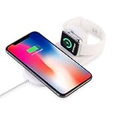 【AP WIDE APPLICATION】 - Ampliamente utilizado para la carga inalámbrica de teléfonos Apple Watch Series 4 / Series 3 / Series 2 / Series1 y Qi como iPhone X / XS / MAX / 8/8 Plus, Galaxy S8 / S8 Plus / Note 8 / Note 5 / S7 / S7 Edge / Galaxy S6 / Galaxy S6 activo / Galaxy S6 edge / Galaxy S6 edge + / Galaxy Note5 y etc.