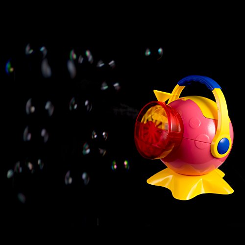 Trendario | Seifenblasen-Maschine in buntem Design für Kinder & Erwachsene | die bessere Seifenblasen-pistole für mehr Seifenblasen | Elektrische Seifenblasen-Kanone | ideal für Hochzeit, Deko, Kindergeburtstag - 5