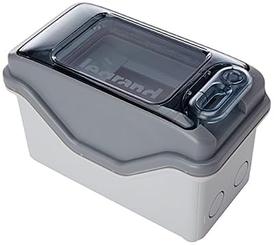 Legrand LEG01902 Coffret plexo 2 + 1 modules avec embouts à perforer directe IP 65 ik 09 Gris