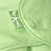 Wallaboo Baby Blanket Coco - For Car seat and Travel - 100% Pure Cotton - 90 X70 cm - For Babies from Newborn - Green