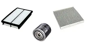 PWX Air Filter + Oil Filter + Cabin/Ac Filter For Hyundai Xcent Petrol