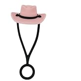 Yenigeldi Pembe Kovboy Şapkası Pipet Tıpası,Stanley ile Uyumlu