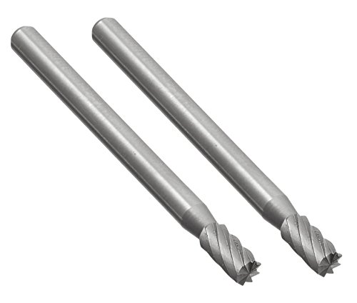 Proxxon 28722 Frässtifte aus Wolfram-Vanadium-Stahl Form Zylinder Ø3mm 2 Stück