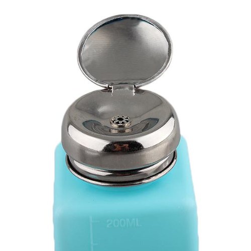 200ml Alkohol Flasche Dispenser Pumpflasche Spender Anti-Reflux Flüssigkeit - 4