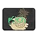 Produktbild ruichangshichengjie Pineapple Psych Non-Slip Indoor/Outdoor Floor Mat for Health and Wellness Kitchen Hallway Bath Office Bathroom Doormat 23.6"x 15.7"