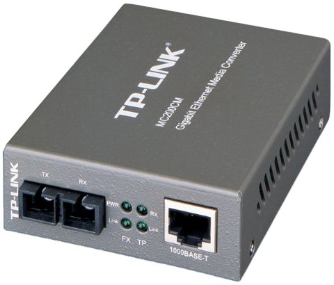 TP-Link MC200CM Konverter (1000 Mbps, Multimode Fiber)