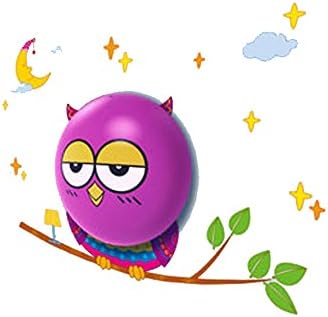 Hipkid LED Night Lamp for Children (Wall Mounted, Decorative), Owl-Shaped Design