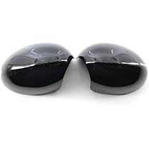 Calotte Specchietti Laterali Per Mini - Coppia Coperture In ABS Lucido, Compatibili Con Clubman, Hatchback, Cabrio (2007-2013)