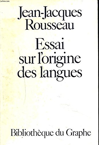 Download Essai sur l'origine des langues Download Essai sur l'origine des langues