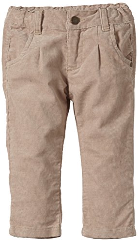 Bellybutton Kids Baby Girls 0-24m Hose Cord Trousers, Beige (Dove 1710), 9-12 Months (Manufacturer size: 80)