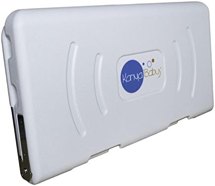 Karma Baby Diaper Changing Station, Wall-Mounted Horizontal Fold-Down Change Table with Secure Safety Straps for Commercial Bathrooms, Restrooms - White