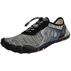 Zapatos de Agua ZARLLE Zapatillas Snorkel Bucear Surf Deportes Acuáticos Escarpines Vela Mar Río Aqua Calzado Piscina Playa Yoga Transpirable de Secado Rápido