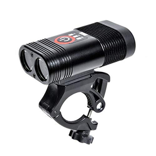 SOOJET Rechargeable LED Feux de vélo, 480 Lumens, 5 Modes De Luminosité, Antichoc, Etanche, Pour VTT, VTC, Cycliste, Camping, Loisir