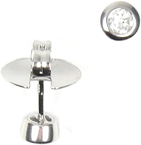 Giorgio Martello 404419 Ladies Silver Ring with White Zircons