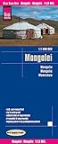 Image de Mongolia, mapa impermeable de carreteras. Escala 1:1.600.000 impermeable. Reise Know-How. (World Mapping Project)
