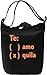 Produktbild Te Amo Quila Slogan Leinwand Tagestasche Canvas Day Bag| 100% Premium Cotton Canvas| DTG Printing|