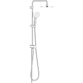 Grohe New Tempesta Sistem 200 Duvar Bağlantılı, Divert&ouml;rl&uuml; Duş Sistemi Krom - 27389003