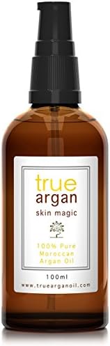 True Argan Oil® - Pure Argan Oil for hair and skin, Body Oil, Treatment for dry hair, Facial Oil, Multi functional finest 100% Pure Organic Virgin Argan Oil From Morocco Tremendous Anti-Aging Properties,Younger, Fresher, Healthier Skin &amp; Hair -EcoCert, USDA and Agriculture Biologique Certified Organic.Huge 100 ml Bottle 4+ months supply