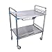 Produktbild RY Werkzeughalter RKY Edelstahl Trolley-Medical Surgery Cart Surgical Auto Klinik Infusion Car Beauty Salon Multifunktionaler Speicher (größe : 66 * 44 * 86cm)