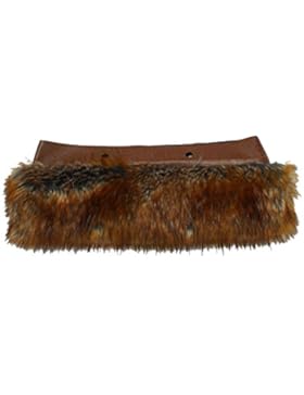 Trim Bordüre Kunstfell Umrandung Universell zb O Bag Classic - Rotfuchs KUNSTFELL