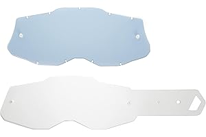 Seecle SE-41S113-HZ lente fumè + 10 strappi compatibile per maschera 100% RACECRAFT 2 / STRATA 2 / ACCURI 2 / MERCURY 2