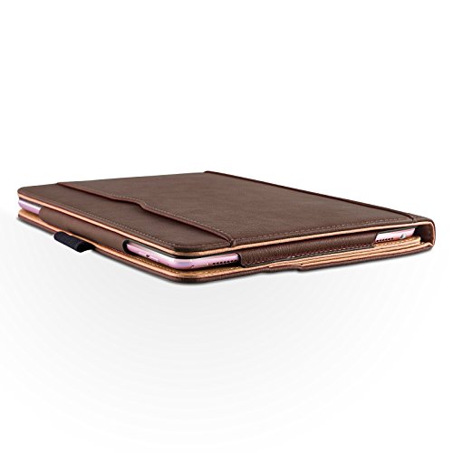 iPad PRO 9.7″ Hülle – JAMMYLIZARD Ledertasche Smart Case mit Standfunktion für iPad PRO 9.7″, BRAUN & HONIG, [MIT STIFT-HALTER] - 4