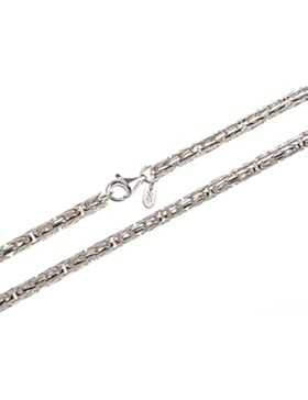 Runde 4mm Königskette - 925 Silber - Länge 40-100cm