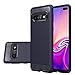 Produktbild Skryo Silikon Hybrid Case Weiche TPU Schutzhülle für Samsung Galaxy S10 Plus 6.4inch (Marine)