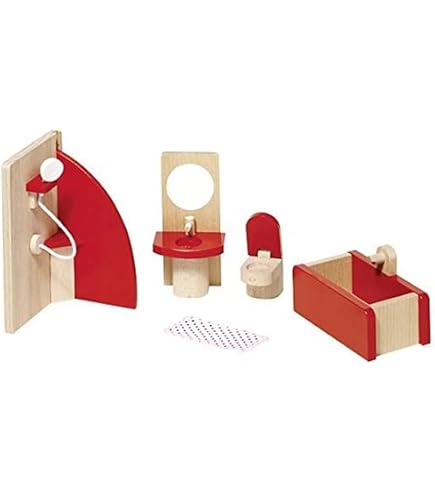 Mobilier de poupée Meubles Toy en bois 1 12 Échelle Miniature Salle à