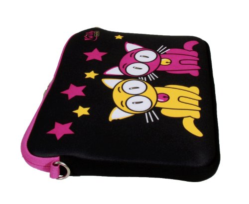 Kitty to Go LS144-17 Love Dreams Designer Schutzhülle für Laptops und Notebooks mit einer Bildschirmdiagonale von 43,9 cm (17,3 Zoll) pink-schwarz - 9