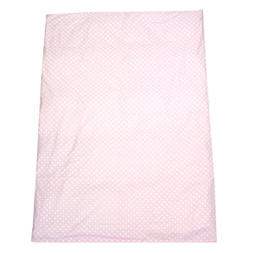 Kissenbezug Kissenhülle 100% Baumwolle Dekokissen Motiv Eulen Herzen Katzen Tupfen Sterne 40×40 50×50 40×60 40×80 80×80 , Farbe: Tupfen Rosa, Größe: 80×80 cm - 3