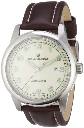 Revue Thommen Herren-Armbanduhr XL Pilot Basic Analog Automatik Leder 17070.2533 Revue Thommen Herren-Armbanduhr XL Pilot Basic Analog Automatik Leder 17070.2533