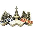 BRIKSHI Metal Paris France Fridge Magnet Best Souvenir Gift 100% Made in India (Paris France)||508