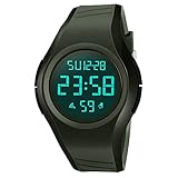 Herren Uhren Jungen Digitale Armbanduhr Analog Sportuhren Digitaluhr Herren Uhr, COOLANS Wasserdichte Militär Armbanduhren für Männer